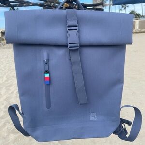 GOT BAG Blue Roll-Top Backpack